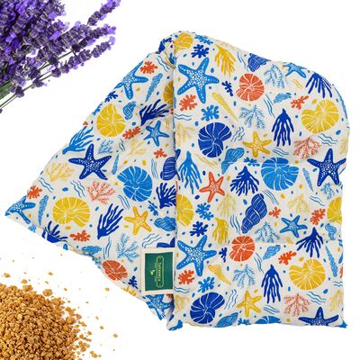 Saco térmico de semillas para dolores cervicales y de espalda