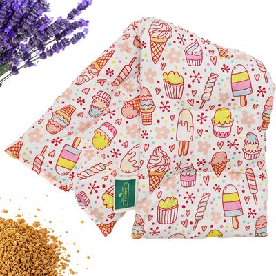 Saco térmico de semillas ideal para contracturas y dolores menstruales